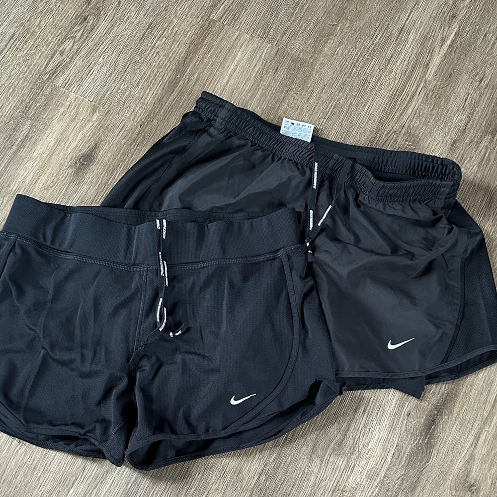 Nike Black Sports Shorts Duo